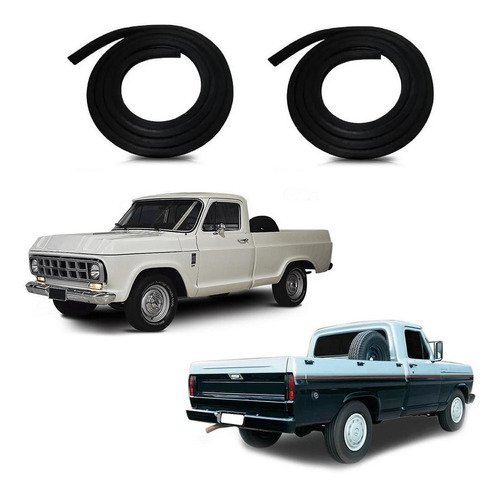 2 borracha porta d10 / f100 f1000 1979-1991 autotravi *colar