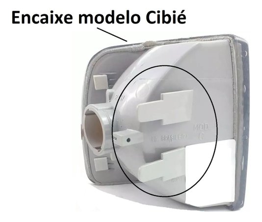 2 lanterna pisca gol quadrado 91 92 93 94 fume modelo cibie