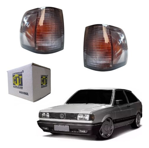 2 lanterna pisca gol quadrado 91 92 93 94 fume modelo cibie