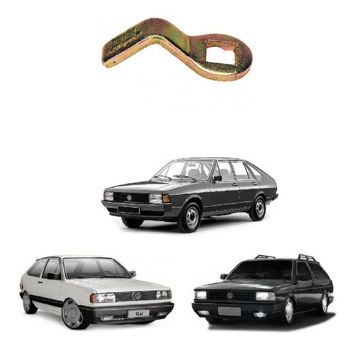 Alavanca comando fechadura porta mala gol quadrado 1980/1994