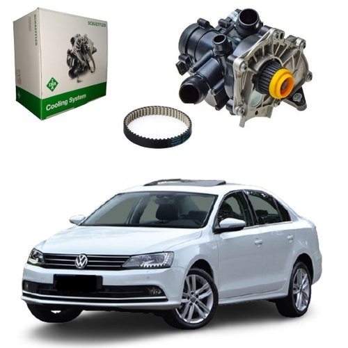 Bomba água eletrônica completa tiguan 2.0 tfsi 2018