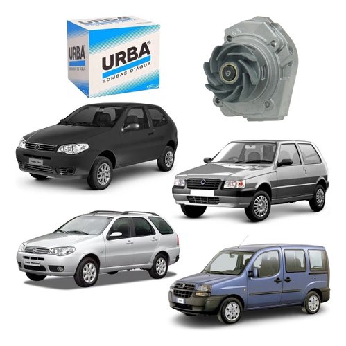 Bomba agua uno mille fire 8v 2004/2013 palio economy 2000/..