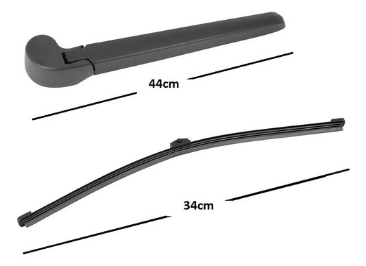 Braco limpador traseiro com palheta audi a3 2009 2010 2011