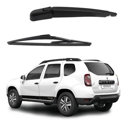 Braco limpador traseiro e palheta duster 2012 2013 2014/2019