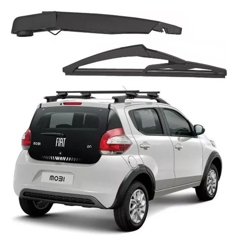 Braco limpador traseiro e palheta fiat mobi 2016 a 2020 2021