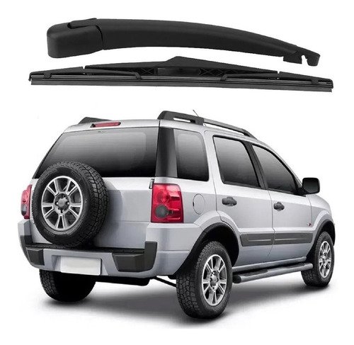 Braco limpador traseiro e palheta ford ecosport 2009 2010