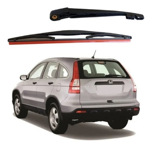 Braco limpador traseiro e palheta honda crv 2009 2010