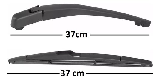 Braco limpador traseiro e palheta volvo xc60 2014 2015 2016