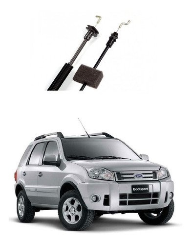 Cabo comando fechadura dianteira esquerda ecosport 2003/2012
