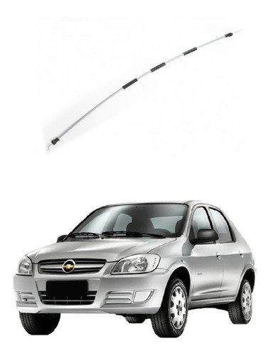 Cabo comando fechadura em s direita celta 2pt 2000 2001/2014