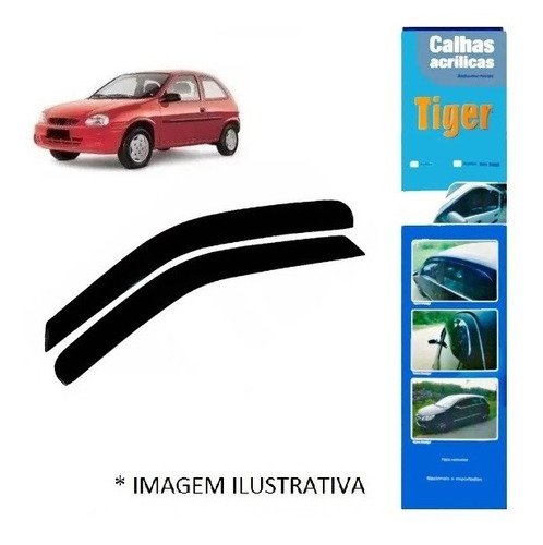 Calha de chuva corsa wind 2p e pick up 95 96 97 98 99 a 2001