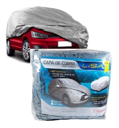 Capa carro externa com forro parcial tamanho m