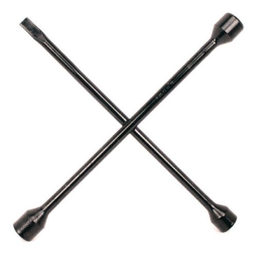 Chave de roda cruz 3 boca 17mm/19mm/21mm c/ espátula bosal