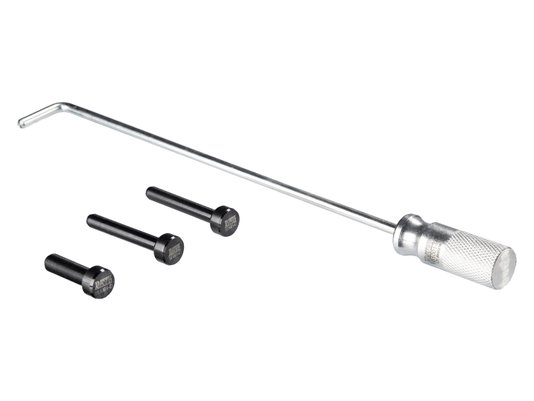 Conjunto de pinos e gancho para posicionar em pms pistoes e