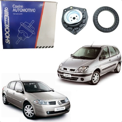 Coxim amortecedor dianteiro c/rol megane grand tour 2007
