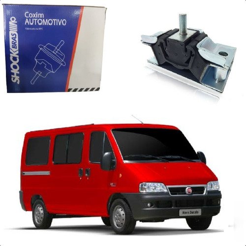 Coxim dianteiro esq motor ducato 2.5/2.8 2001 2002 2003 2004