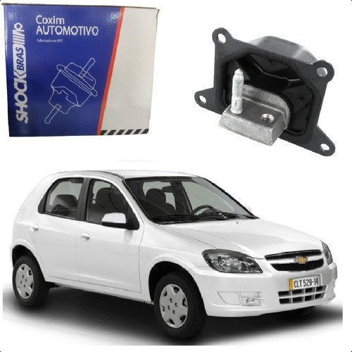 Coxim dianteiro ld motor celta c/ar cond 2007 2008 2009 2010