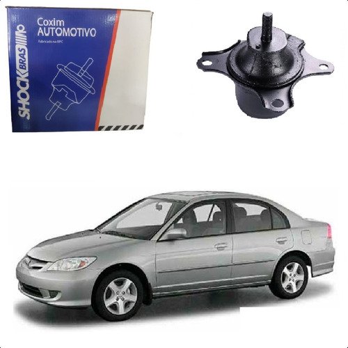 Coxim hidraulico esquerdo civic 1.7 16v automatico 2004 2005