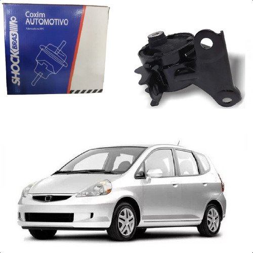 Coxim motor esq. honda fit manual 2004 2005 2006 2007 2008