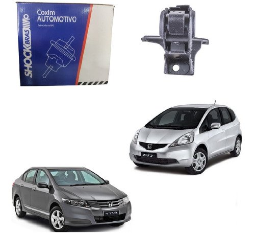 Coxim motor esquerdo new fit cambio manual 2009 2010 a 2014