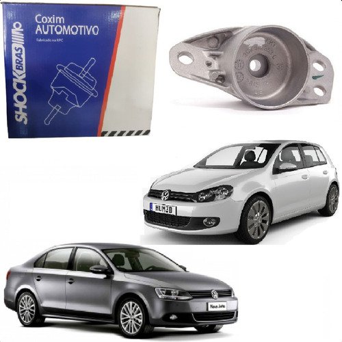 Coxim oval p/ amortecedor traseiro jetta 2007 2008 2009/2018