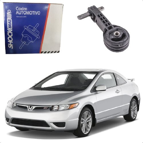 Coxim tras. ld motor new civic 1.8 16v automático 2007/2011