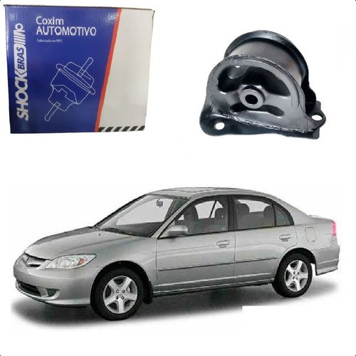 Coxim traseiro direito motor civic 1.6 16v 1996 1997 1998
