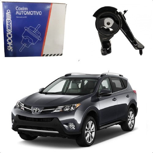 Coxim traseiro motor toyota rav4 2.0 16v 4x4 2014 2015 2016