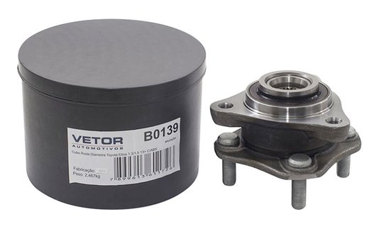 Cubo dianteiro toyota etios hatch 2013 a 2023