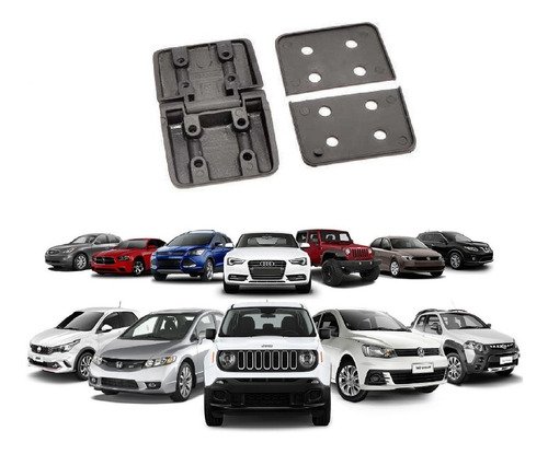 Dobradica externa dupla para tampas modelo universal