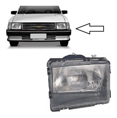 Farol esquerdo chevette 83 85 86 87 88 89 90 91 92 93 orgus