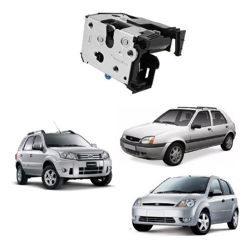 Fechadura diant lado motorista fiesta amazon 4p 2003 a 2014