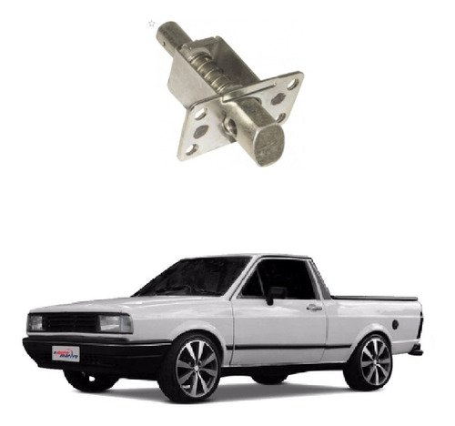 Fechadura interna tampa caçamba saveiro quadrada 1983 a 1997