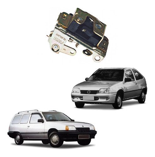 Fechadura mecânica porta dianteira direita kadett 1989/1998