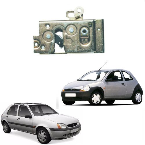 Fechadura porta dianteira esquerda fiesta 1997 1998 a 2002