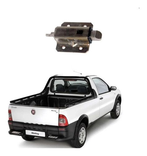 Fechadura tampa caçamba fiorino pickup 1995 1996 1997 1998