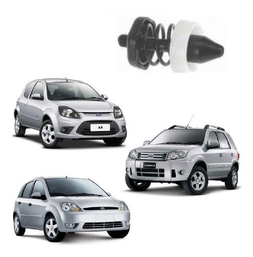 Fecho/pino superior capô c/ mola ecosport 2003 2004 a 2012