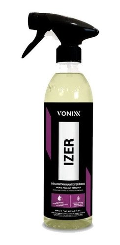 Izer descontaminante ferroso 500 ml tira ferrugem limpa roda