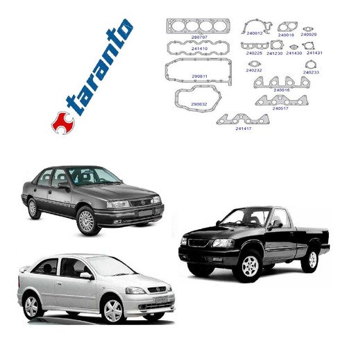 Jg junta motor s/ret astra 2.0 8v 1998 1999 2000 2001 a 2004