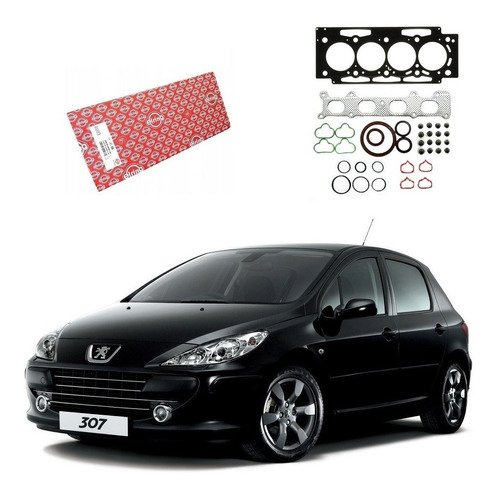 Jg juntas cabeçote peugeot 307 2.0 16v 2008 2009 2010 2011