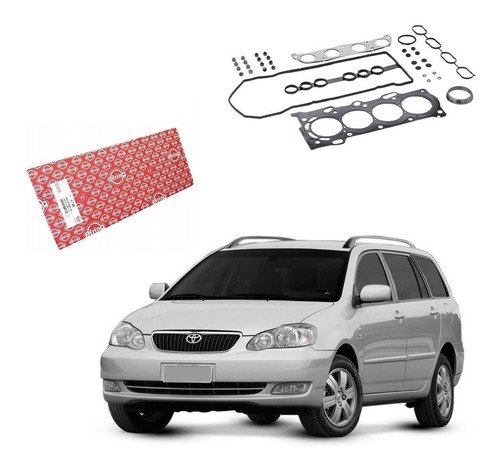 Jg juntas superior cabeçote corolla fielder 1.8 16v 2007
