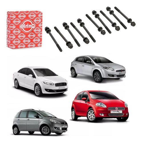 Jg parafuso cabeçote idea palio weekend punto 1.8 16v e-torq