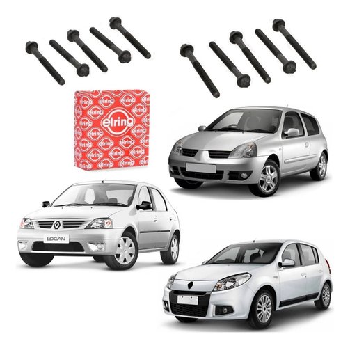 Jg parafuso cabecote sandero e logan 1.6 8v k7m 2007 a 2014 