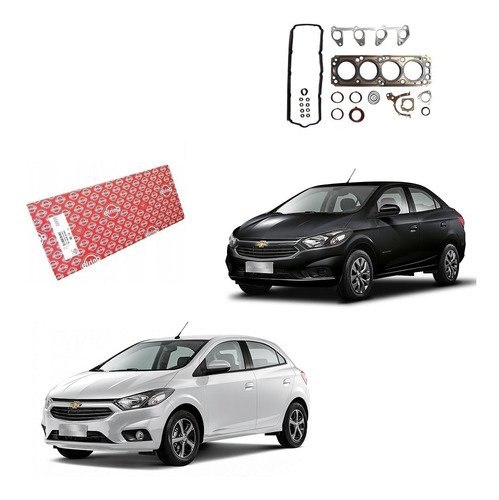 Jogo de junta superior cabeçote onix 1.4 8v 2013 2014 a 2020