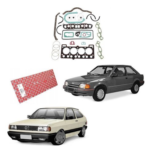 Jogo junta do motor escort hobby 1.0 cht 1993 1994 1995 1996