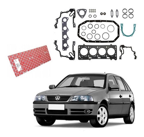Jogo junta motor gol 1.0 8v power 2001 2002 2003 2004 2005