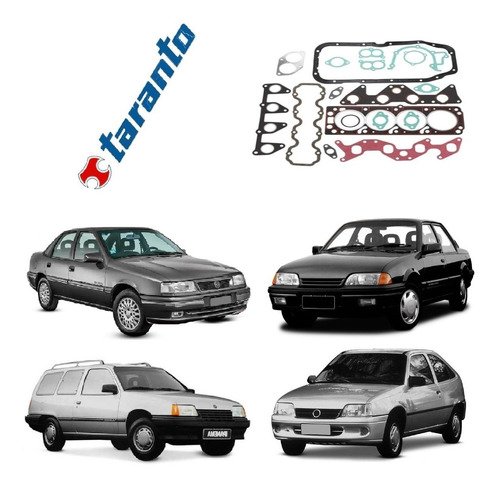 Jogo junta motor s/ret monza 2.0 1987 a 1993 1994 1995 1996