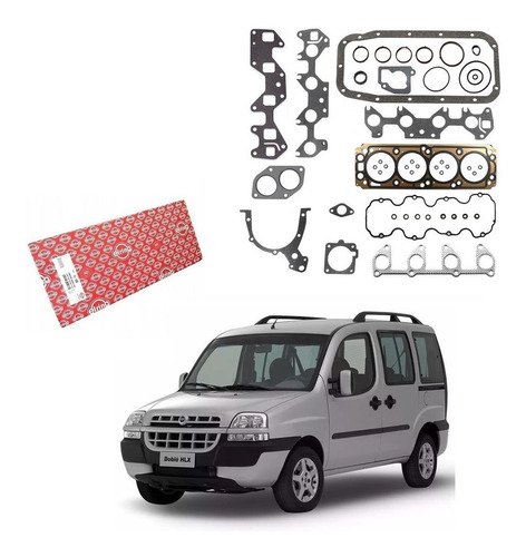 Jogo junta motor sem ret doblo 1.8 8v 2008 2009 2010
