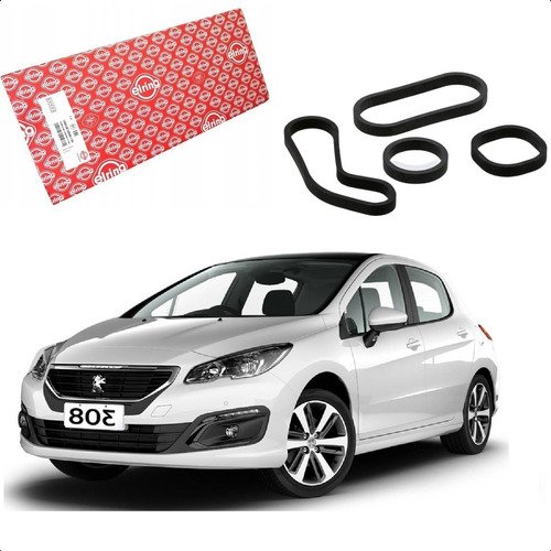 Jogo junta radiador oleo peugeot 308 1.6 16v 2015 2016 2017