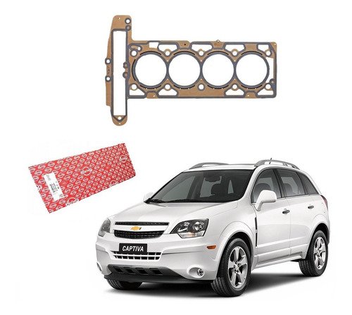 Junta cabeçote captiva 2.4 16v 2011 2012 2013 a 2017 chapa